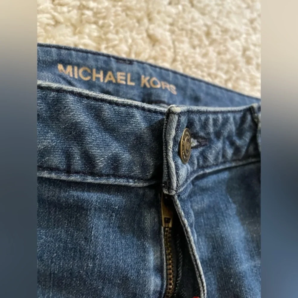 Michael Kors Izzy Skinny Ankle Jeans with Rolled Cuff -‎ 4